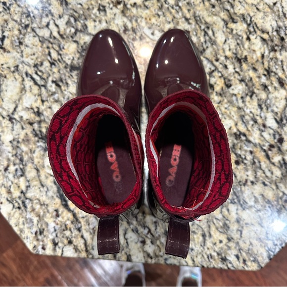 COACH Chelsea Rain Boots - Picture 8 of 8